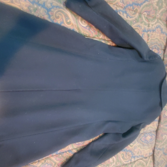 DKNY Long Wool blend Coat (Small) - Picture 2 of 13